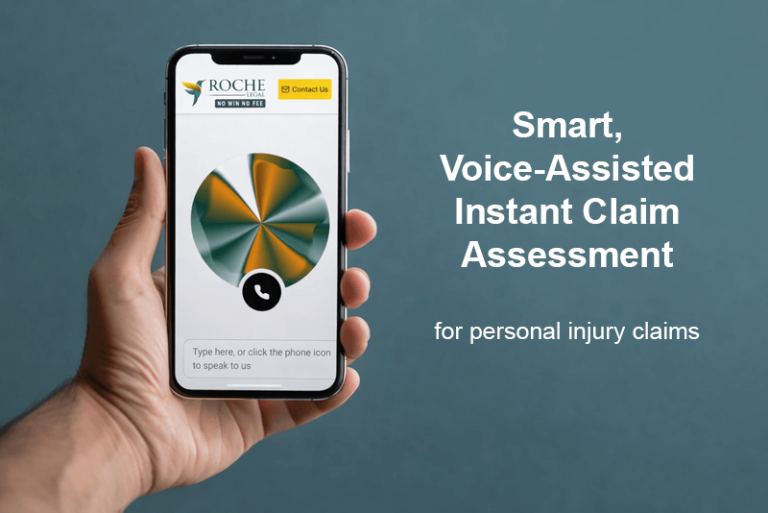 Smart voice-assisted instant claim assessment tool by Roche Legal